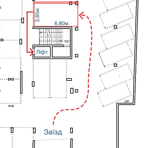 План схема паркомісця